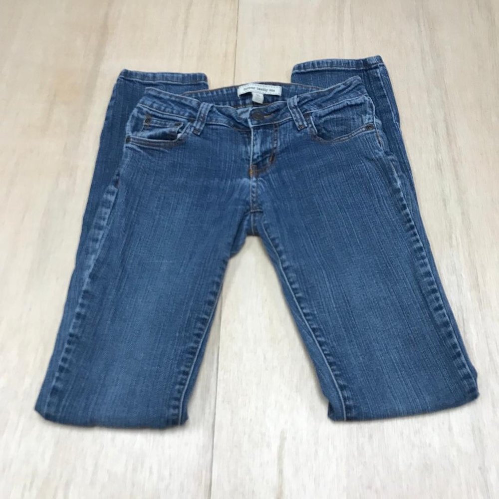 forever21 skinny jeans size 25 blue